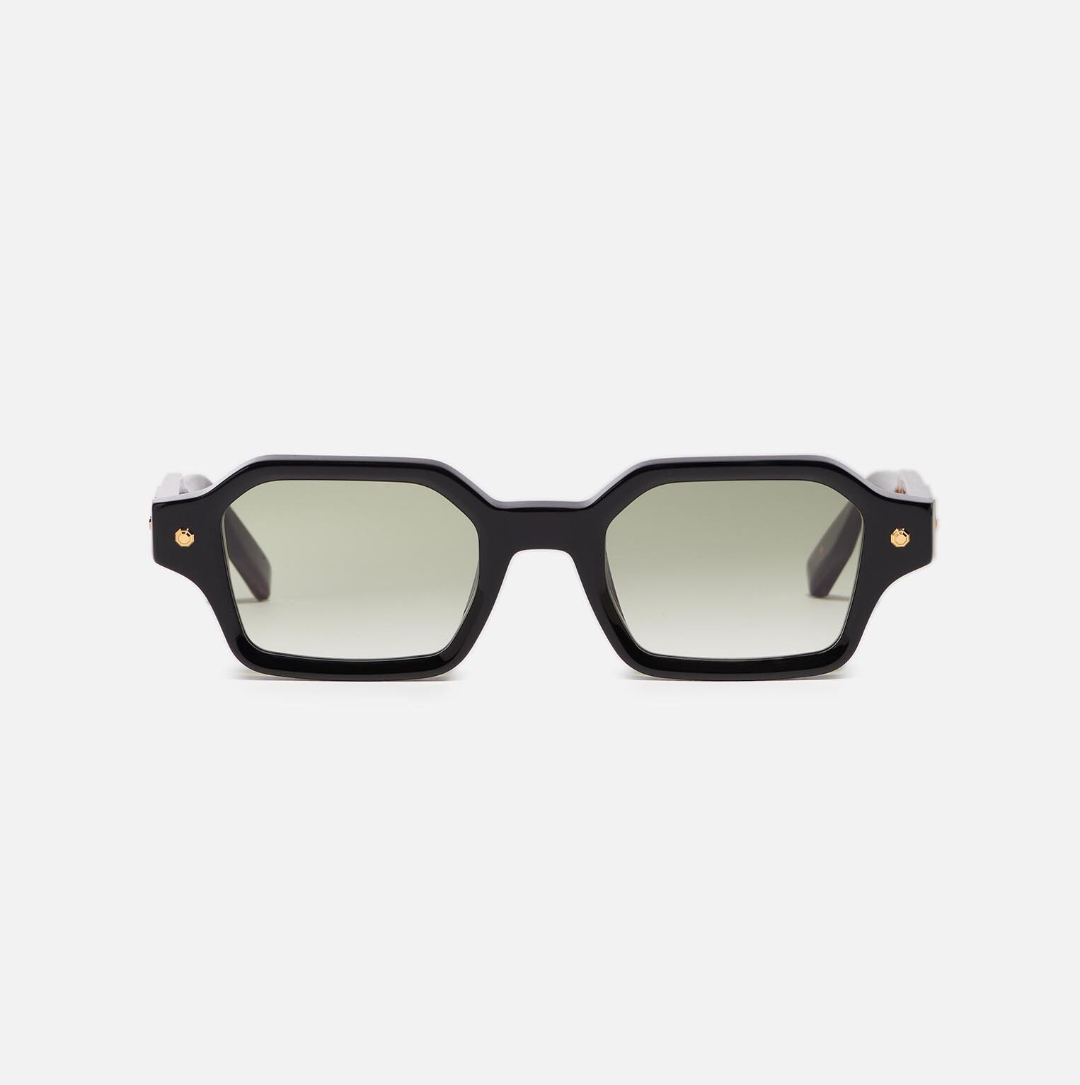 Sunglasses Model Project09 in C106 with Clear Green gradient lenses from John Dalia