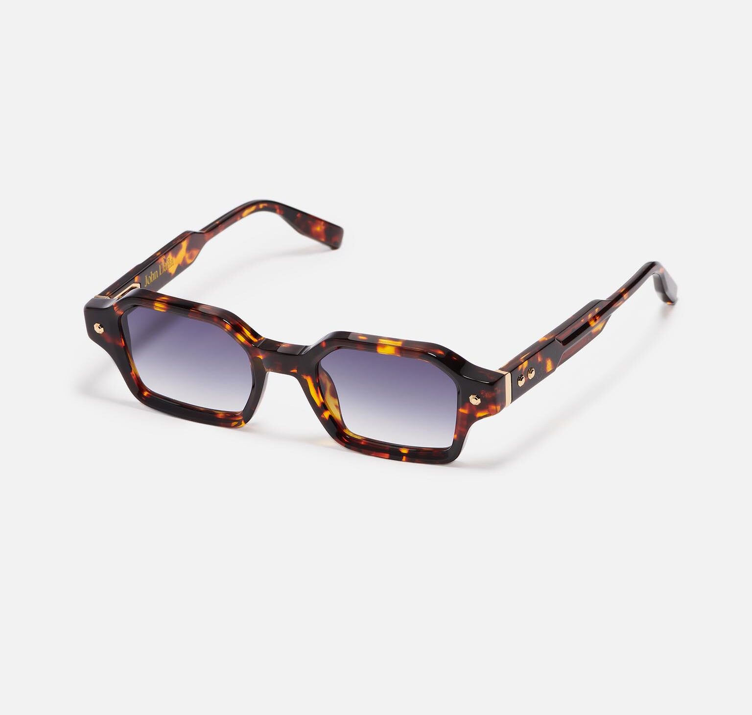 Sunglasses Model Project09 in C142 with Dark Blue gradient lenses from John Dalia