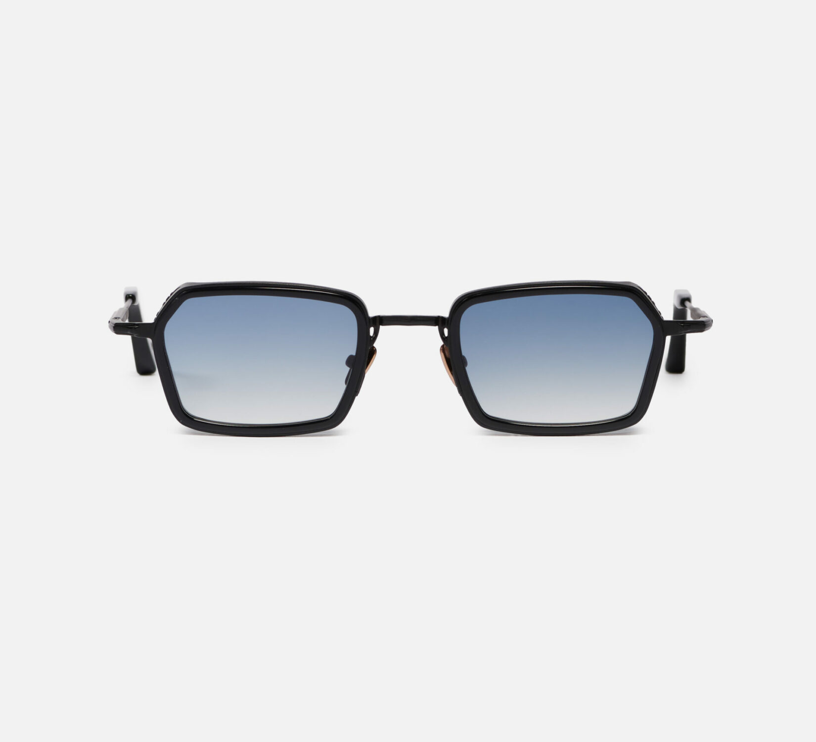 Sunglasses Model Paul in C303 with Light Blue Gradient lenses from John Dalia