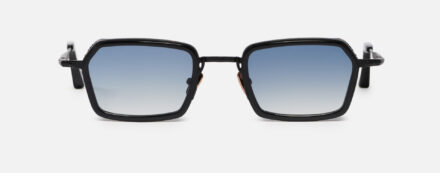 Sunglasses Model Paul in C303 with Light Blue Gradient lenses from John Dalia