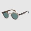 Sunglasses Model James in color Grey with Green lenses from Gigi Studios