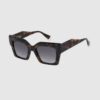 Sunglasses Model Kendall in color Brown and Black Turtoise with Violet lenses from Gigi Studios