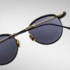 Sunglasses Model Archibald in color CIA with Black Lenses from Jacques Marie Mage