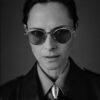 Sunglasses Model Archibald in color CIA with Black Lenses from Jacques Marie Mage