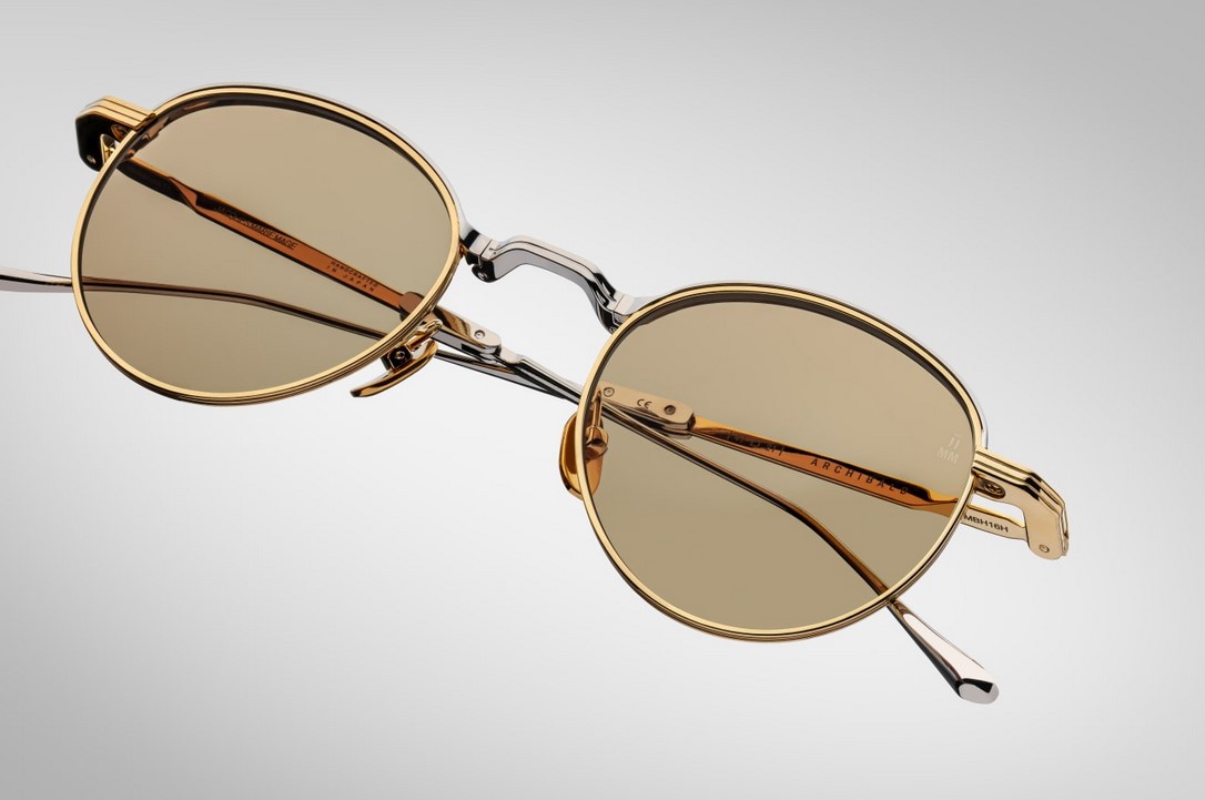 Sunglasses Model Archibald in color Roma with Brown Lenses from Jacques Marie Mage