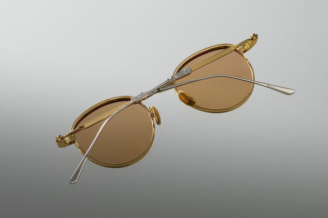 Sunglasses Model Archibald in color Roma with Brown Lenses from Jacques Marie Mage