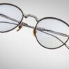 Optical Model Archibald in color Silver with Superlight Grey Lenses from Jacques Marie Mage