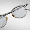 Optical Model Archibald in color Silver with Superlight Grey Lenses from Jacques Marie Mage