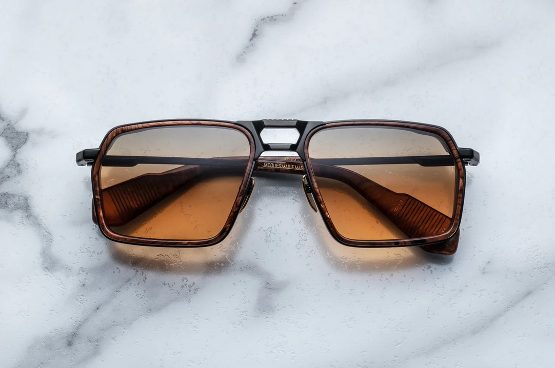 Sunglasses Model GT-R in color Boa with Boa Triple Gradient CR39 Lenses from Jacques Marie Mage