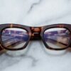 Optical Model Godard in color Baltic with Superlight Green lenses from Jacques Marie Mage