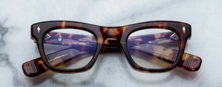 Optical Model Godard in color Baltic with Superlight Green lenses from Jacques Marie Mage