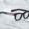 Optical Model Godard in color Bloodstone with Superlight Grey lenses from Jacques Marie Mage