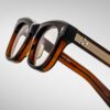 Optical Model Godard in color Zoltar with Superlight Brown lenses from Jacques Marie Mage