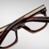 Optical Model Godard in color Zoltar with Superlight Brown lenses from Jacques Marie Mage
