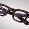 Optical Model Godard in color Zoltar with Superlight Brown lenses from Jacques Marie Mage