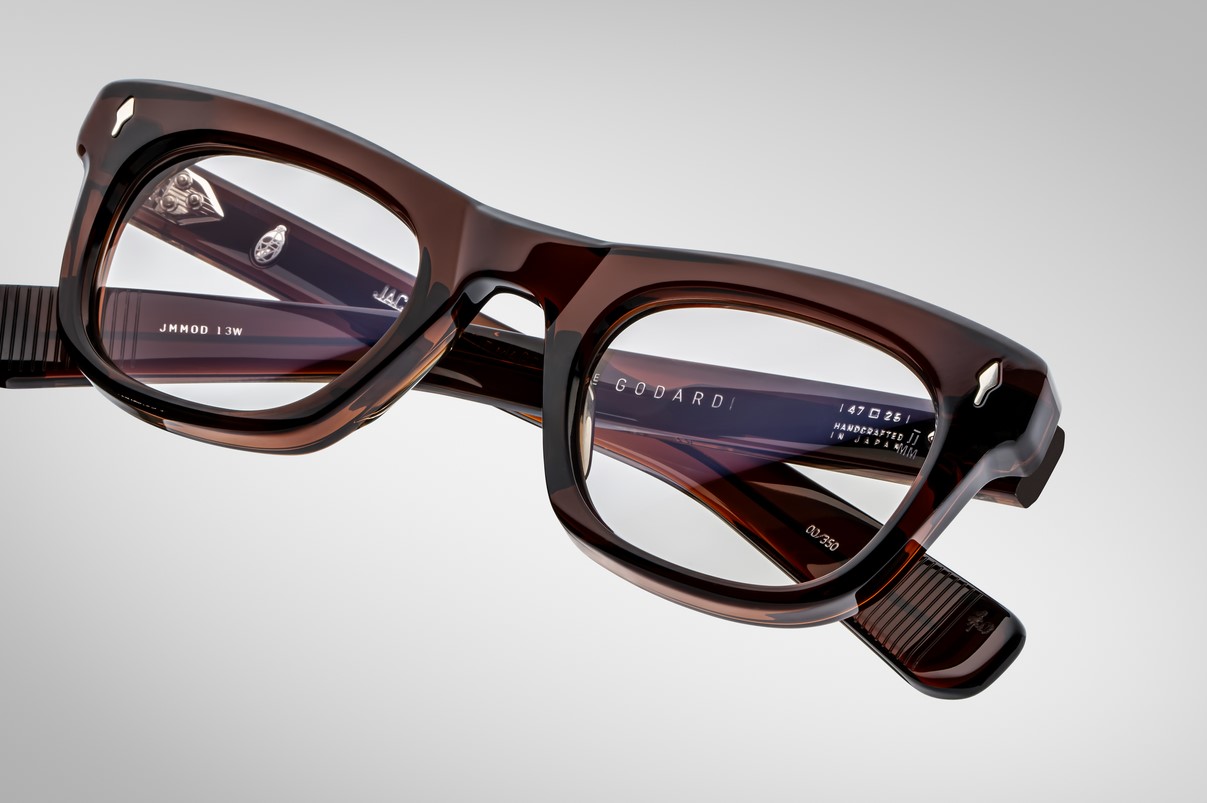 Optical Model Godard in color Zoltar with Superlight Brown lenses from Jacques Marie Mage