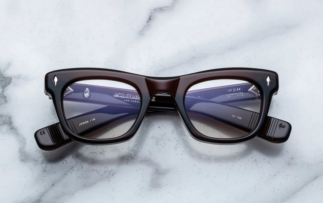 Optical Model Godard in color Zoltar with Superlight Brown lenses from Jacques Marie Mage