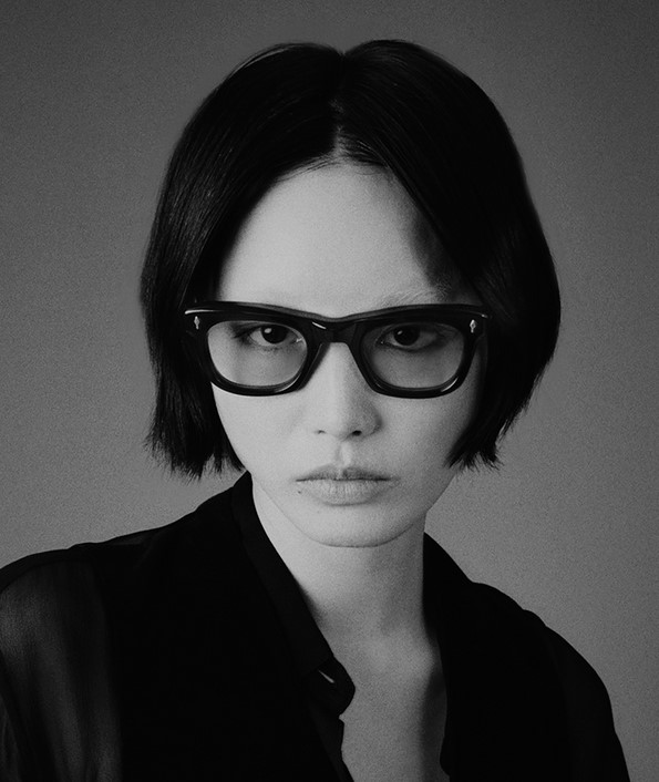 Optical Model Godard in color Zoltar with Superlight Brown lenses from Jacques Marie Mage