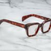 Optical Model Ichikawa in color Breccia with Superlight Brown lenses from Jacques Marie Mage