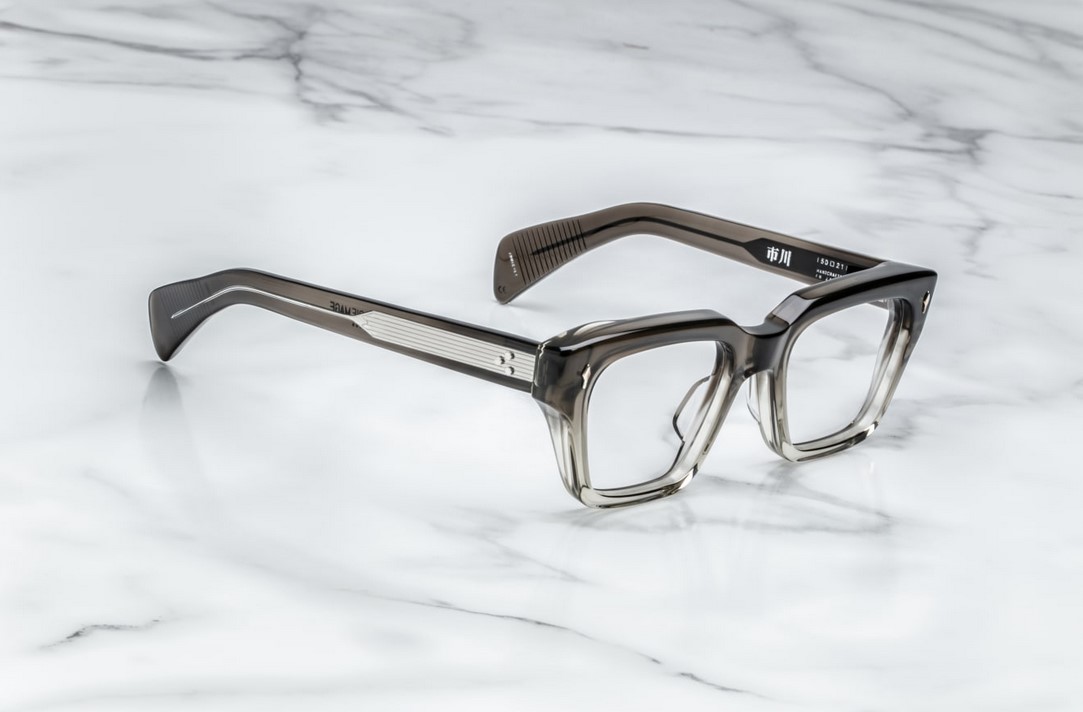 Optical Model Ichikawa in color Smoke Fade with Superlight Grey lenses from Jacques Marie Mage