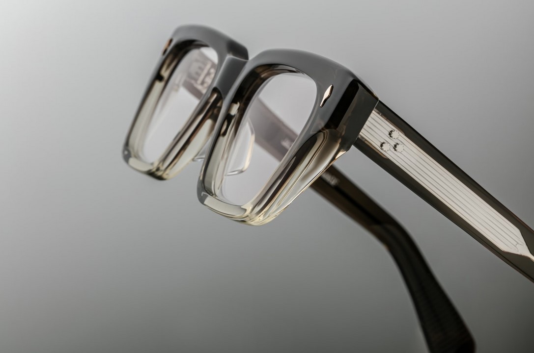 Optical Model Ichikawa in color Smoke Fade with Superlight Grey lenses from Jacques Marie Mage