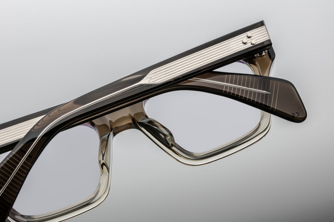 Optical Model Ichikawa in color Smoke Fade with Superlight Grey lenses from Jacques Marie Mage