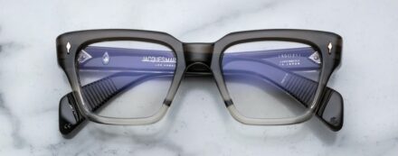 Optical Model Ichikawa in color Smoke Fade with Superlight Grey lenses from Jacques Marie Mage