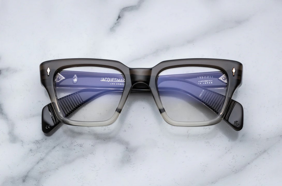 Optical Model Ichikawa in color Smoke Fade with Superlight Grey lenses from Jacques Marie Mage
