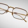 Optical Model Koenig RX in color Gold with Superligt Bronze Lenses from Jacques Marie Mage