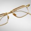 Optical Model Koenig RX in color Gold with Superligt Bronze Lenses from Jacques Marie Mage