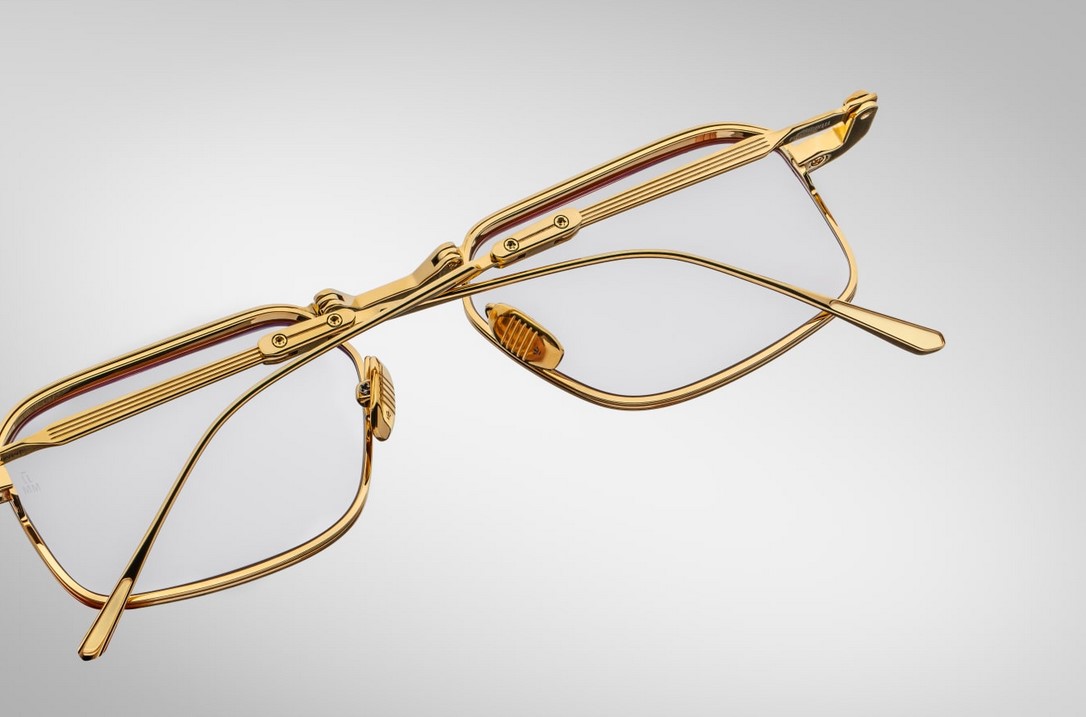 Optical Model Koenig RX in color Gold with Superligt Bronze Lenses from Jacques Marie Mage