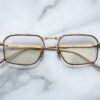 Optical Model Koenig RX in color Gold with Superligt Bronze Lenses from Jacques Marie Mage