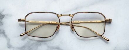 Optical Model Koenig RX in color Gold with Superligt Bronze Lenses from Jacques Marie Mage