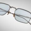 Optical Model Koenig RX in color Silver with Superligt Blue Lenses from Jacques Marie Mage