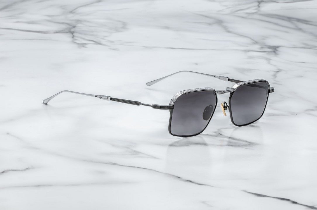 Sunglasses Model Koenig in color Armour with Jet Gradient Lenses from Jacques Marie Mage