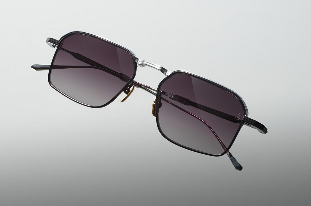 Sunglasses Model Koenig in color Armour with Jet Gradient Lenses from Jacques Marie Mage