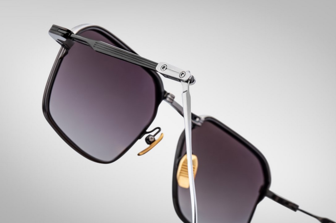 Sunglasses Model Koenig in color Armour with Jet Gradient Lenses from Jacques Marie Mage