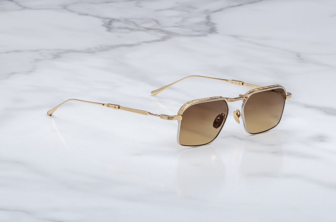 Sunglasses Model Koenig in color Roma with Brown Gradient Lenses from Jacques Marie Mage