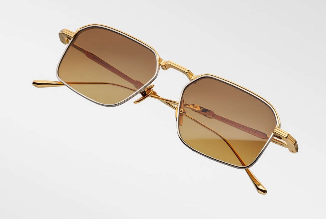 Sunglasses Model Koenig in color Roma with Brown Gradient Lenses from Jacques Marie Mage