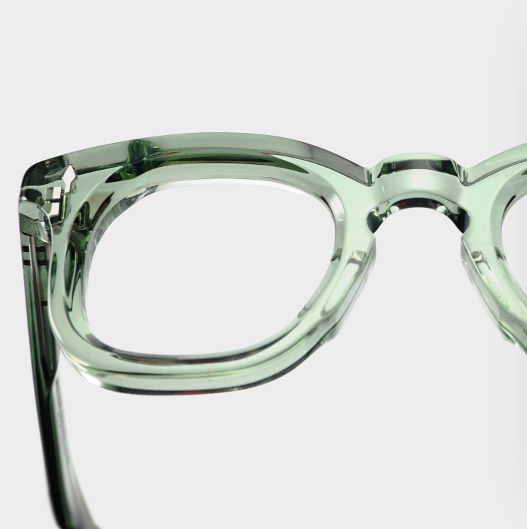 Optical Model Loewy in color Moss with RX Lenses from Jacques Marie Mage