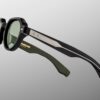 Sunglasses Model Pontian in Color Cobra with Light Bottle Green Armolite lenses from Jacques Marie Mage
