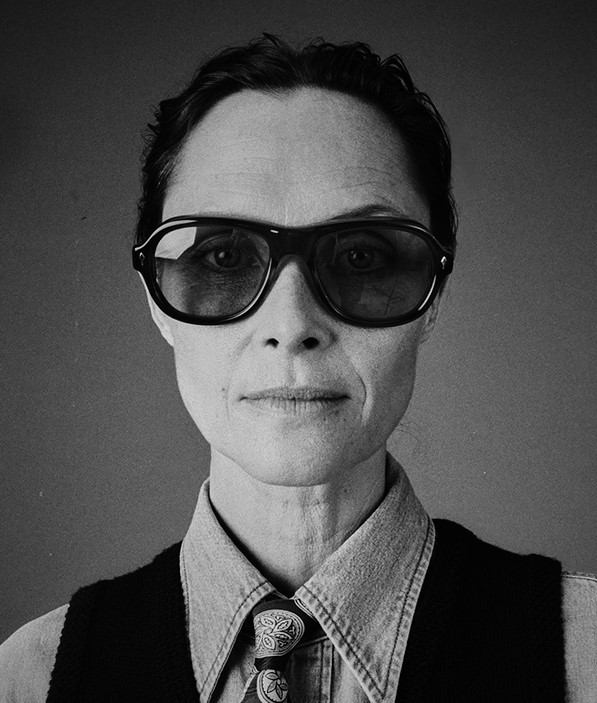 Sunglasses Model Richard in Color Noir X with Orange CR39 Lenses from Jacques Marie Mage
