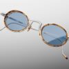 Sunglasses Model Varda in color Cairo with Cerulean Lenses from Jacques Marie Mage