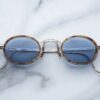Sunglasses Model Varda in color Cairo with Cerulean Lenses from Jacques Marie Mage
