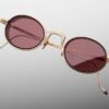 Sunglasses Model Varda in color Champagne with Mahogany Lenses from Jacques Marie Mage