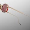 Sunglasses Model Varda in color Champagne with Mahogany Lenses from Jacques Marie Mage