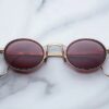 Sunglasses Model Varda in color Champagne with Mahogany Lenses from Jacques Marie Mage
