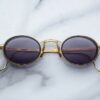 Sunglasses Model Varda in color Ebony with Nimbus Lenses from Jacques Marie Mage