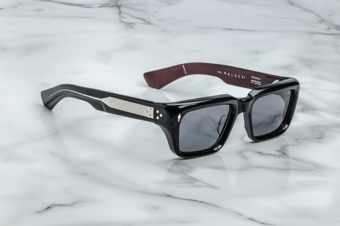 Sunglasses Model Walker in Color Bloodstone with Jet CR39 Lenses from Jacques Marie Mage
