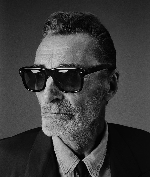 Sunglasses Model Yves in Zoltar with Vintage Green lenses from Jacques Marie Mage